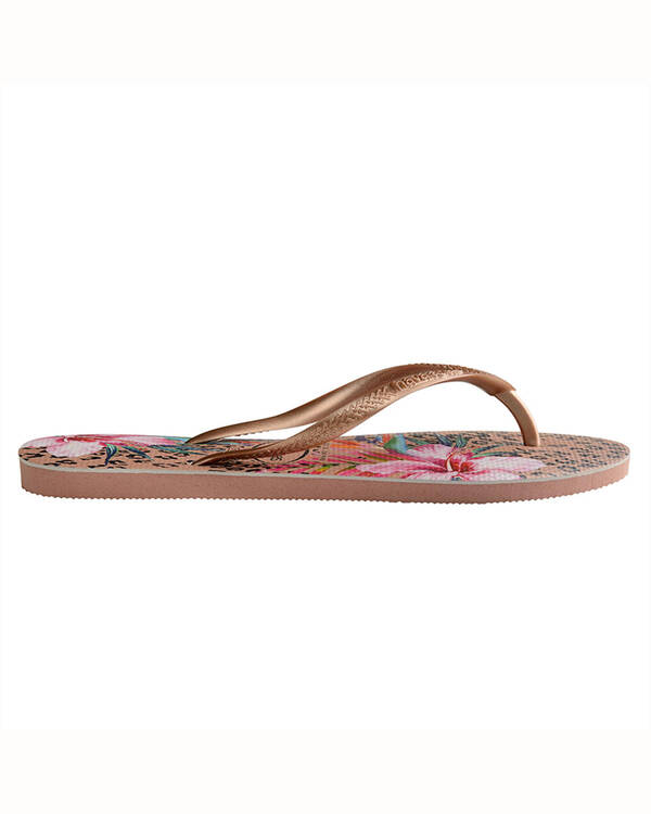 Havaianas Slim Animal Floral Thongs for Womens