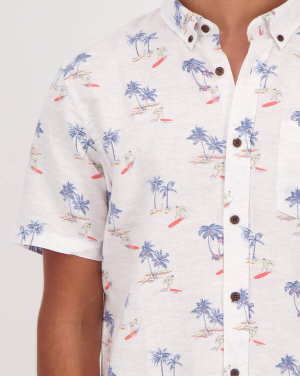 Academy Brand Crescent Short Sleeve Shirt for Mens