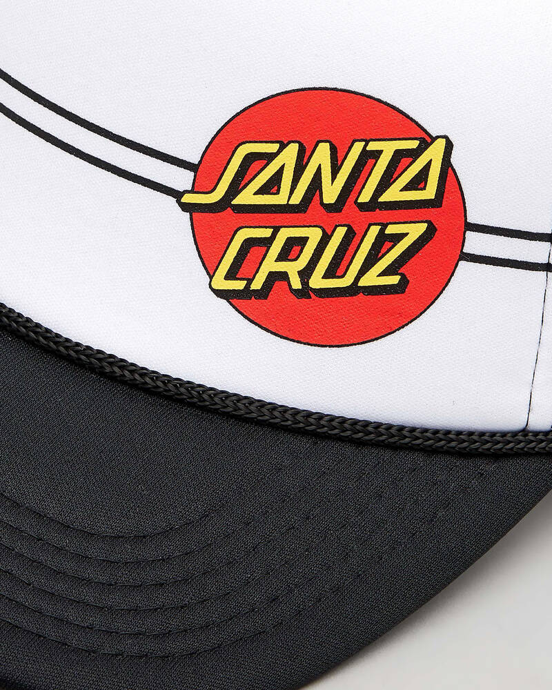 Santa Cruz Classic Dot Trucker for Mens