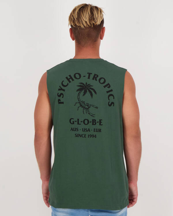 Globe Arch Muscle Tank for Mens