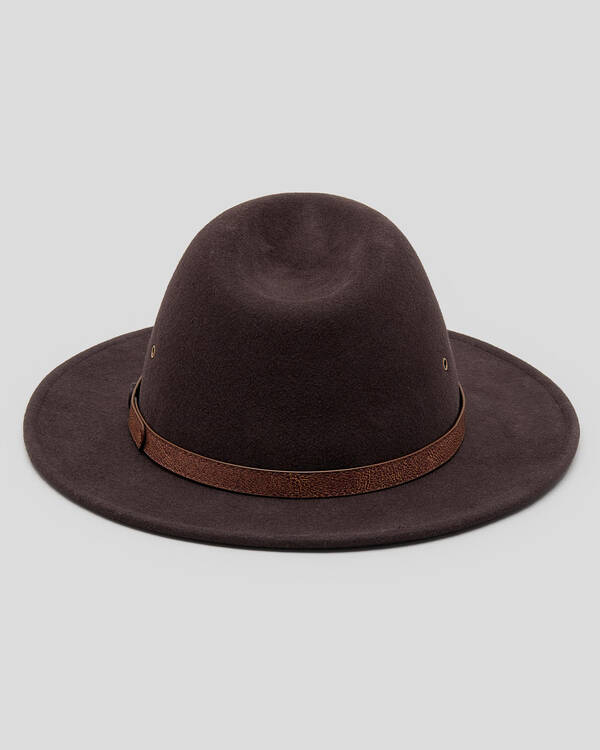 Billy Bones Club Brown Sugar Fedora Hat for Mens