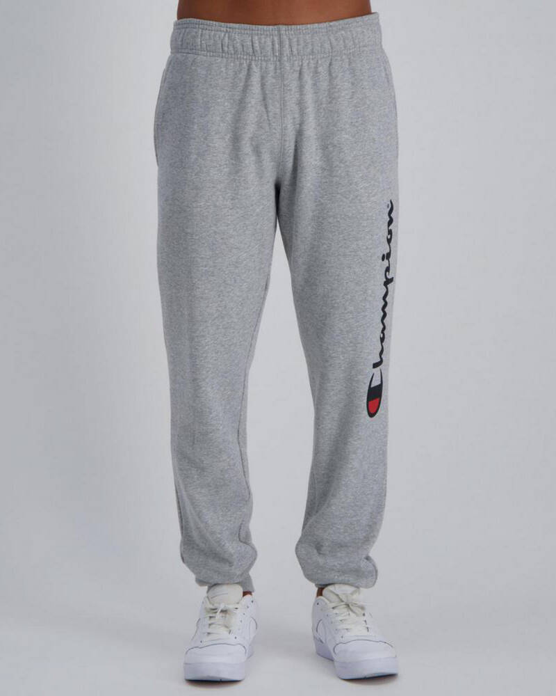 Champion Logo Cuff Track Pants for Mens