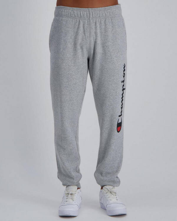 Champion Logo Cuff Track Pants for Mens