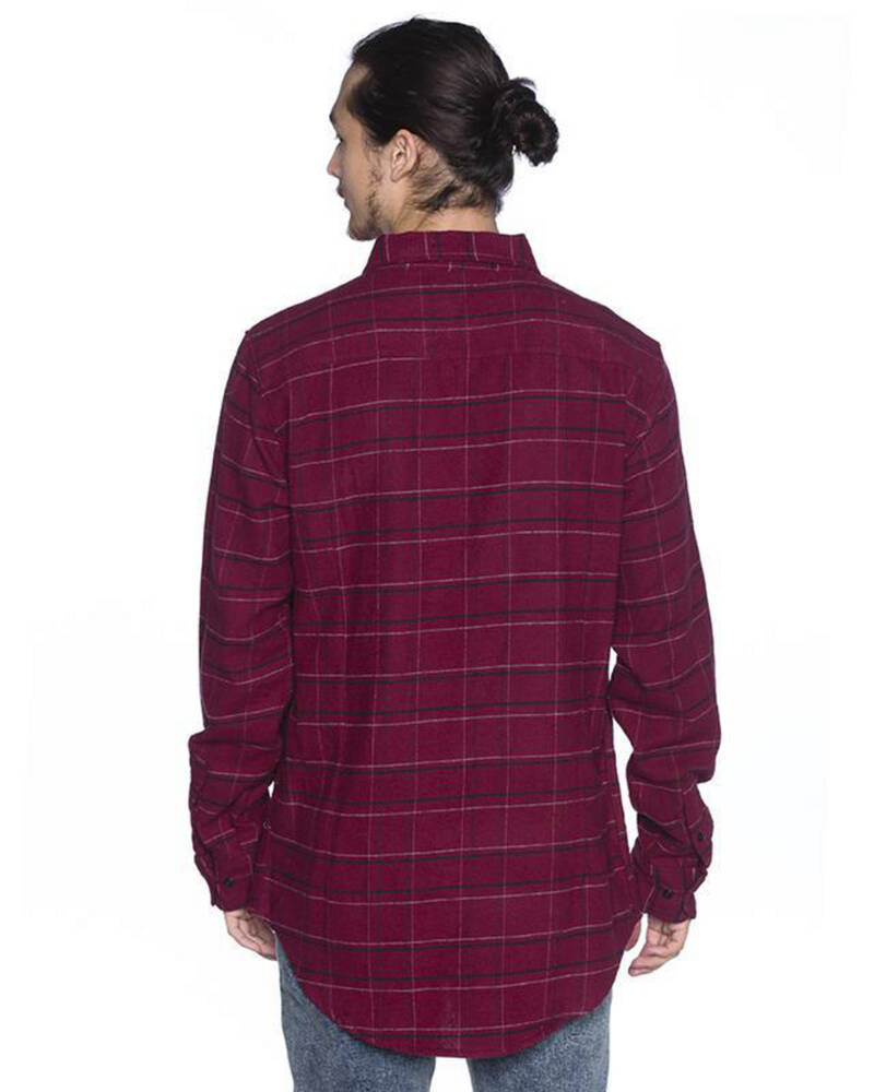 Dvnt Clothing Flannel Long Sleeve Shirt for Mens