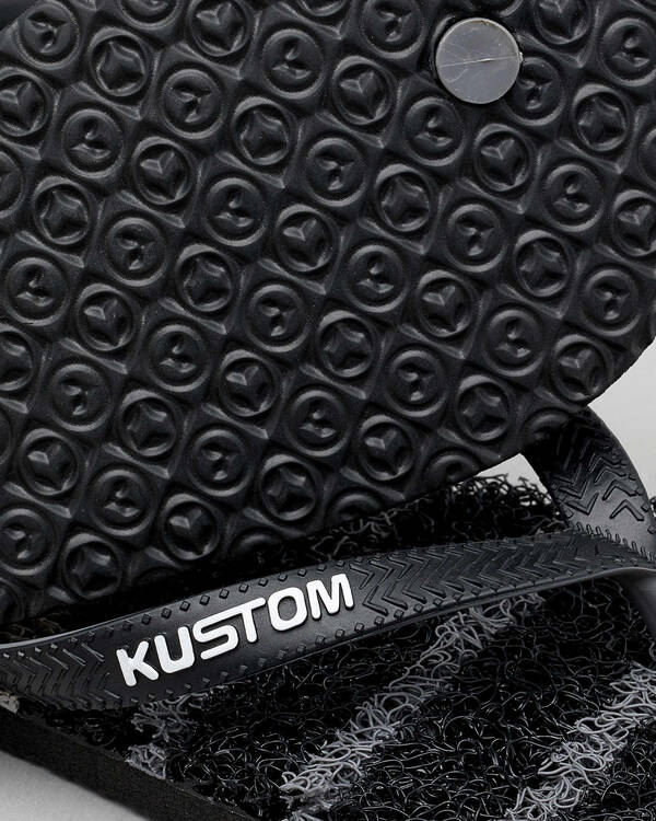 Kustom Super Stripe Thongs for Mens