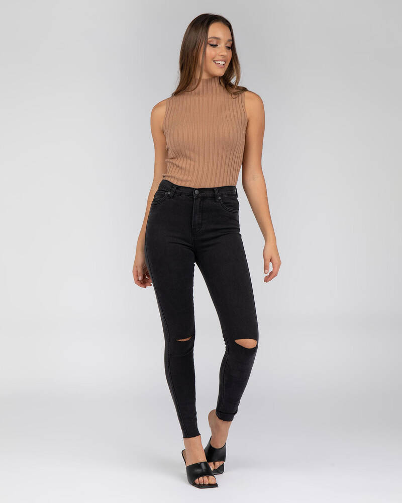 Yours Truly Feel It Still Knit Top for Womens