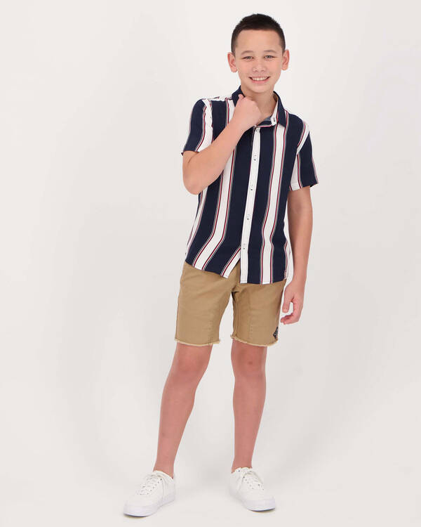 Lucid Boys Swagger Short Sleeve Shirt for Mens