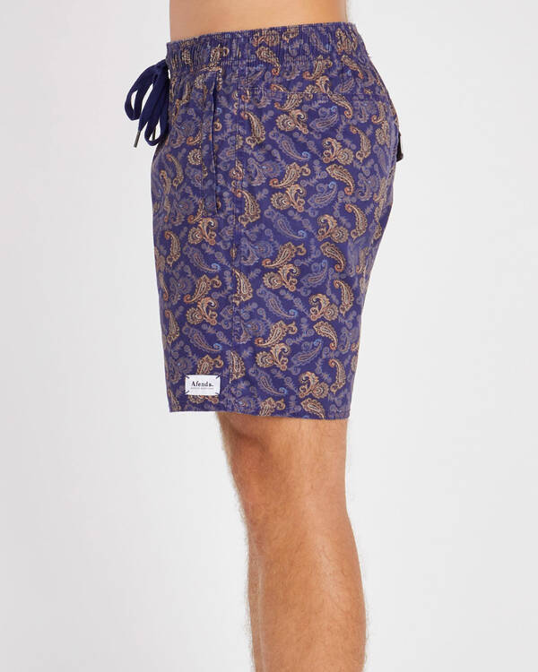 Afends Baywatch Elastic Shorts for Mens