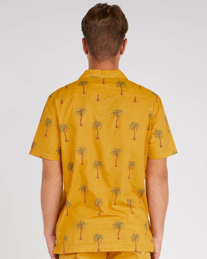 Banks Journal Palm Dreams Short Sleeve Shirt for Mens