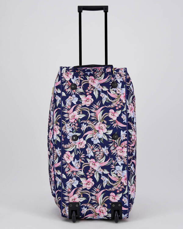 Mooloola Flora Large Wheeled Travel Bag for Womens