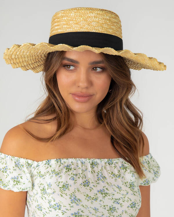 Mooloola Kaia Boater Hat for Womens
