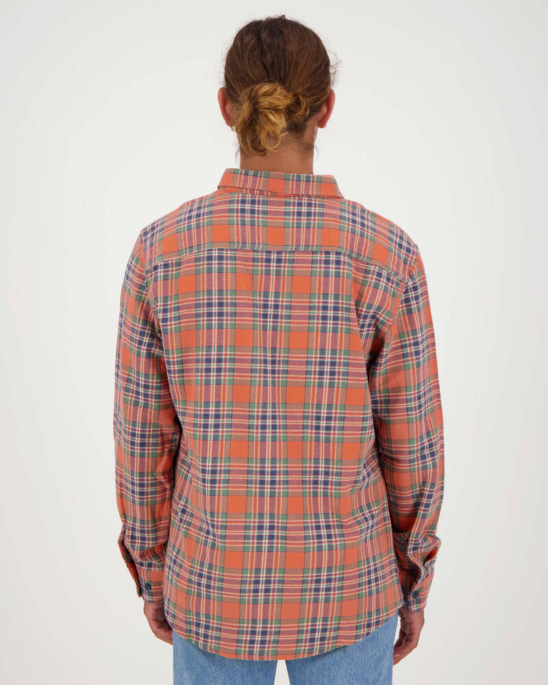 Brixton Bowery Long Sleeve Flannel Shirt for Mens