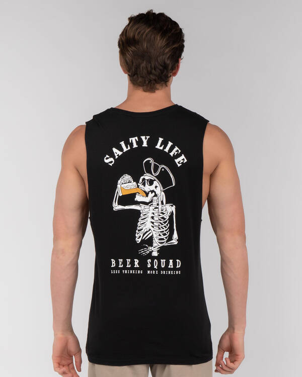 Salty Life Wasted Muscle Tank for Mens