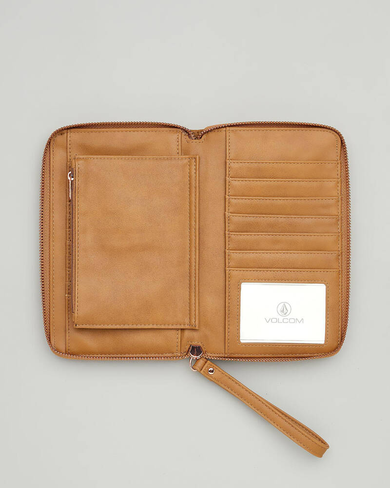 Volcom I Am Leo Travel Wallet for Womens