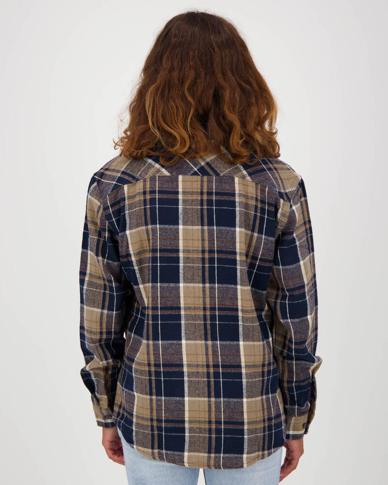 Brixton Bowery Coors II Long Sleeve Flannel Shirt for Mens