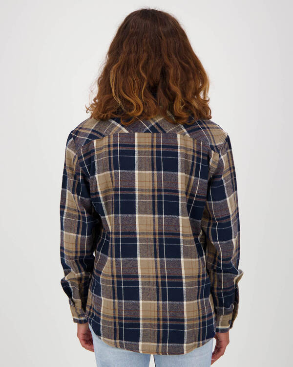 Brixton Bowery Coors II Long Sleeve Flannel Shirt for Mens