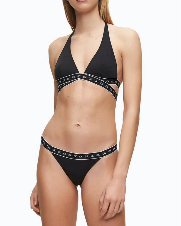 Calvin Klein Core Mono Bikini Top for Womens