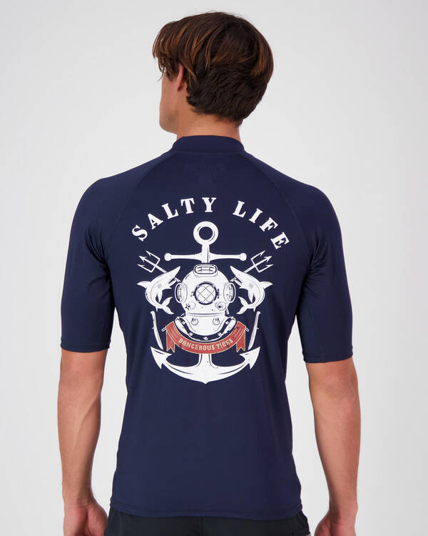 Salty Life Scuba SS Wetshirt for Mens