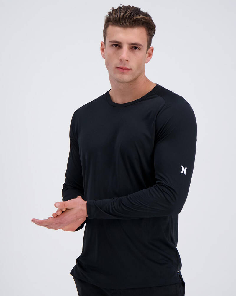 Hurley Icon Quick Dry Rash Vest for Mens