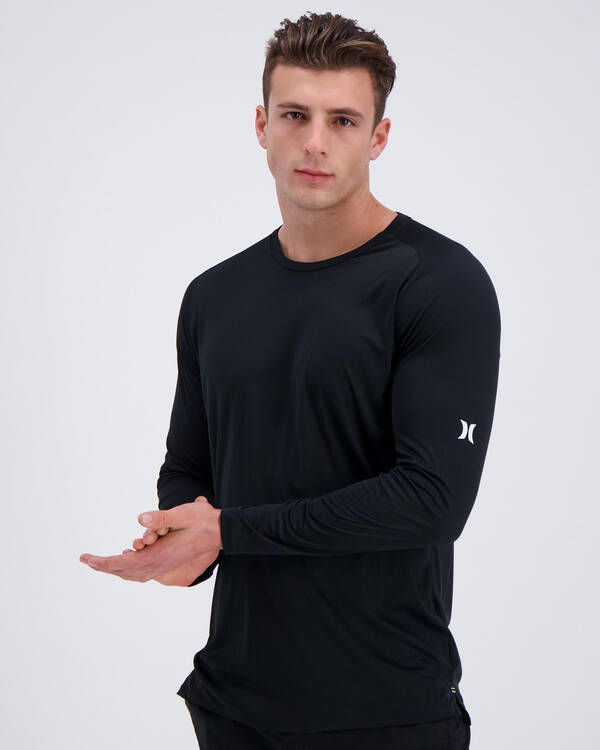 Hurley Icon Quick Dry Rash Vest for Mens