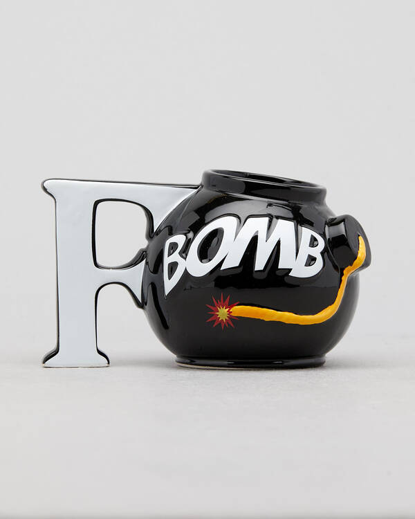 William Valentine Collection Big Mouth F-Bomb Coffee Mug for Mens