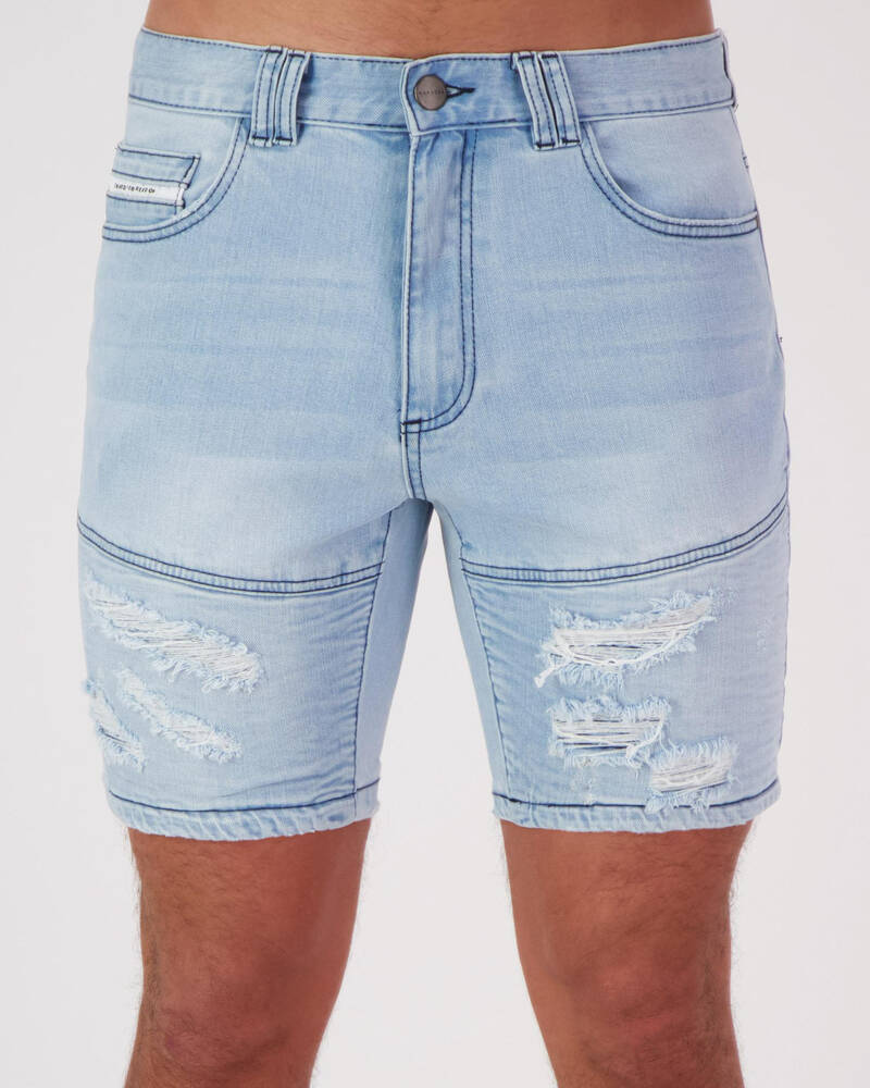 Nena & Pasadena Combination Denim Short for Mens
