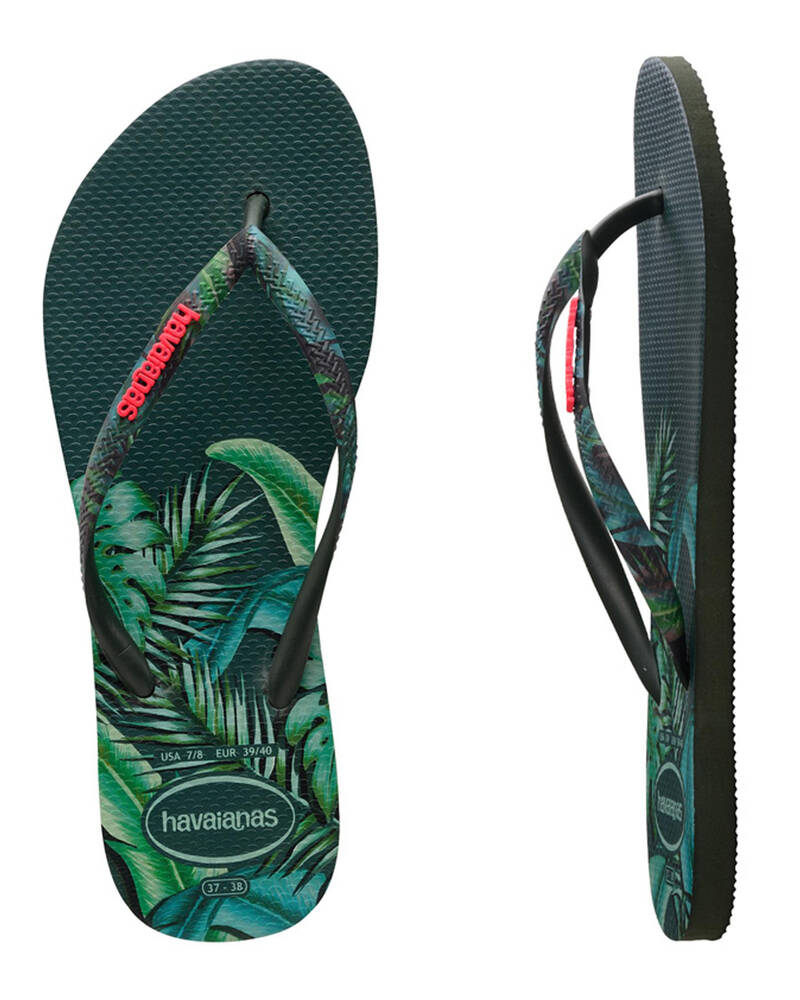 Havaianas Slim Prints Thongs for Womens
