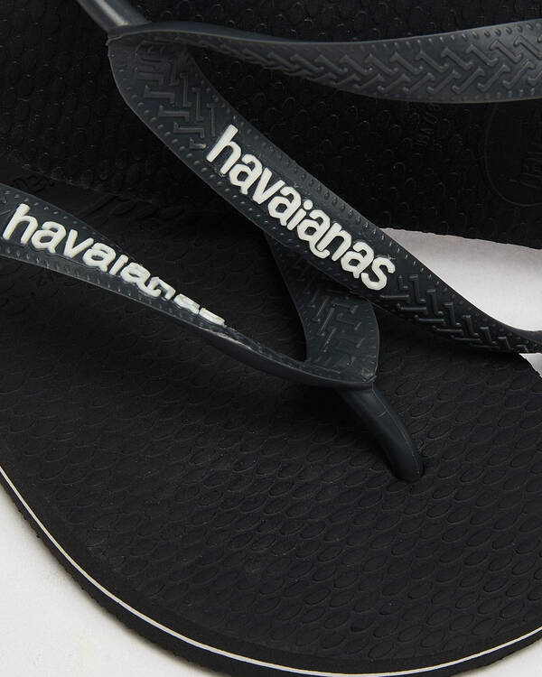 Havaianas Logo Thongs for Unisex