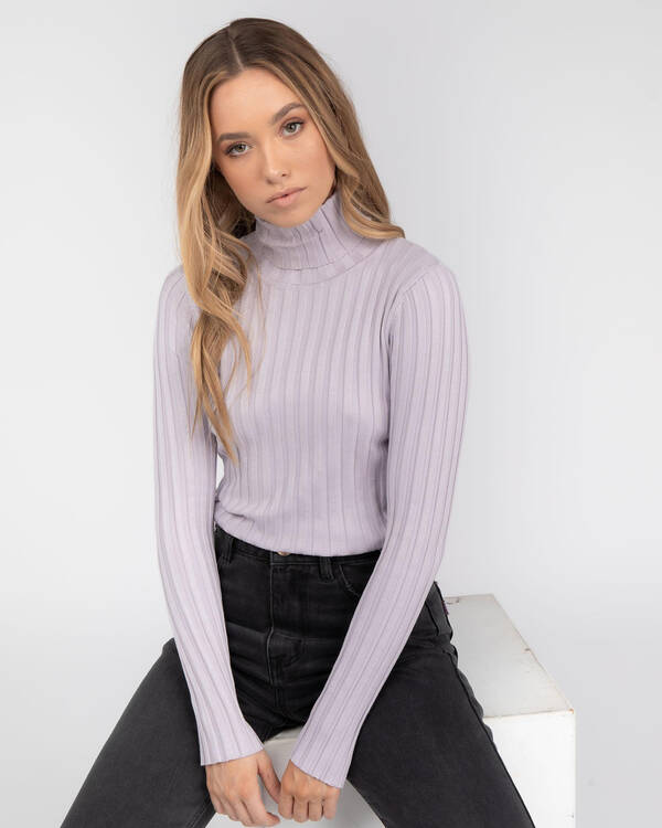 Back To Basics Late Bloomer Knit Top for Womens