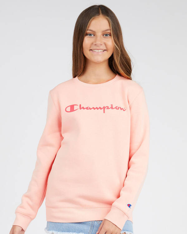 Champion Girls' Logo Sweatshirt for Womens