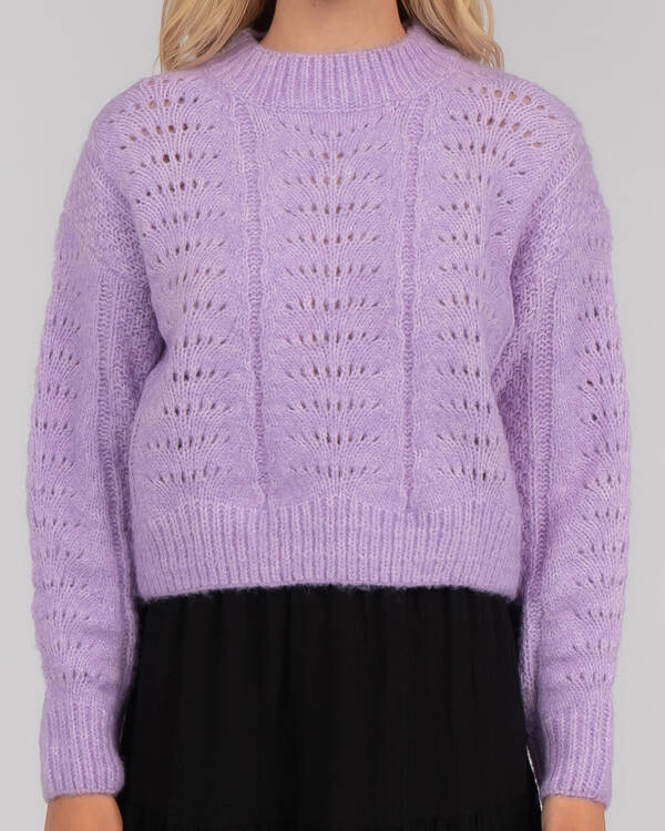 Rose Bullet Silver Lining Knit for Womens