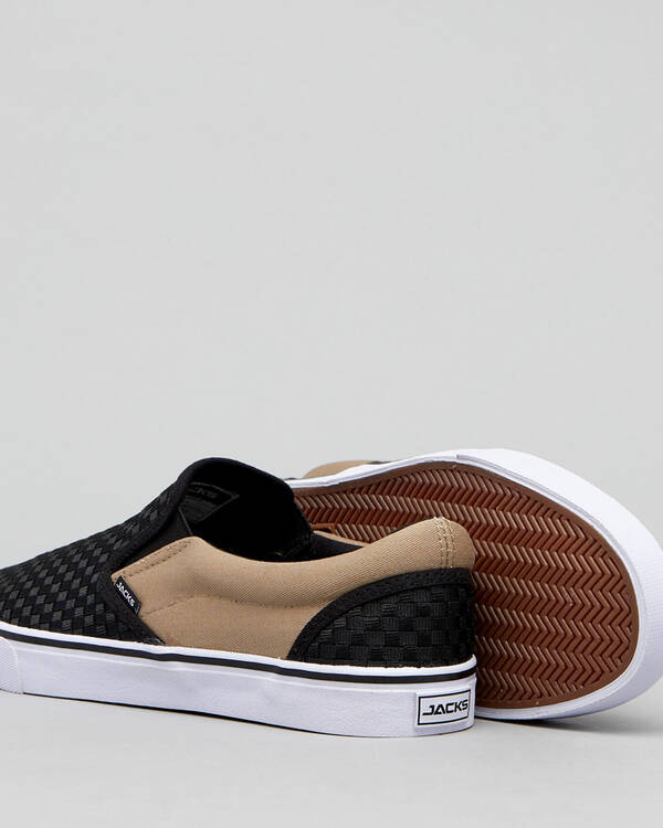 Jacks Weavel 2 Tone Slip-On Shoes for Mens