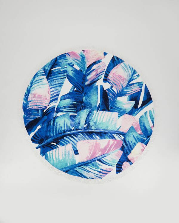 Kaiami Tranquil Gaze Round Towel for Womens