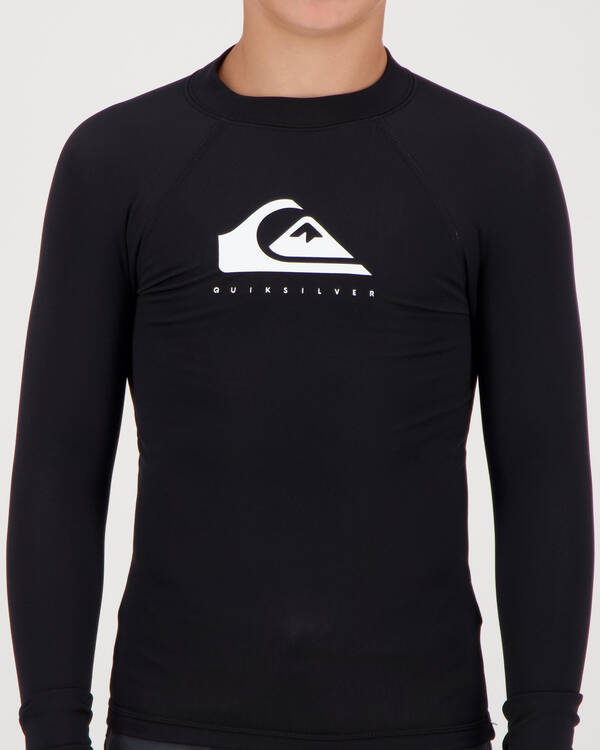 Quiksilver Boys' Heater Long Sleeve Wet Suit Top for Mens