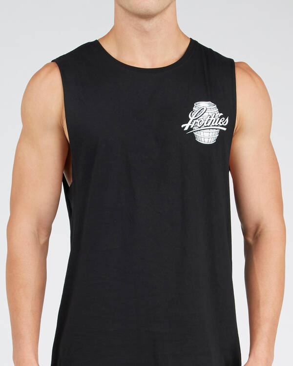 Frothies Pale Muscle Tank for Mens