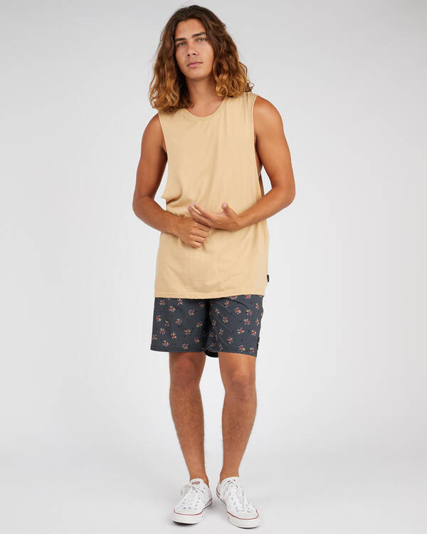 RVCA VA Trunk Print Board Shorts for Mens