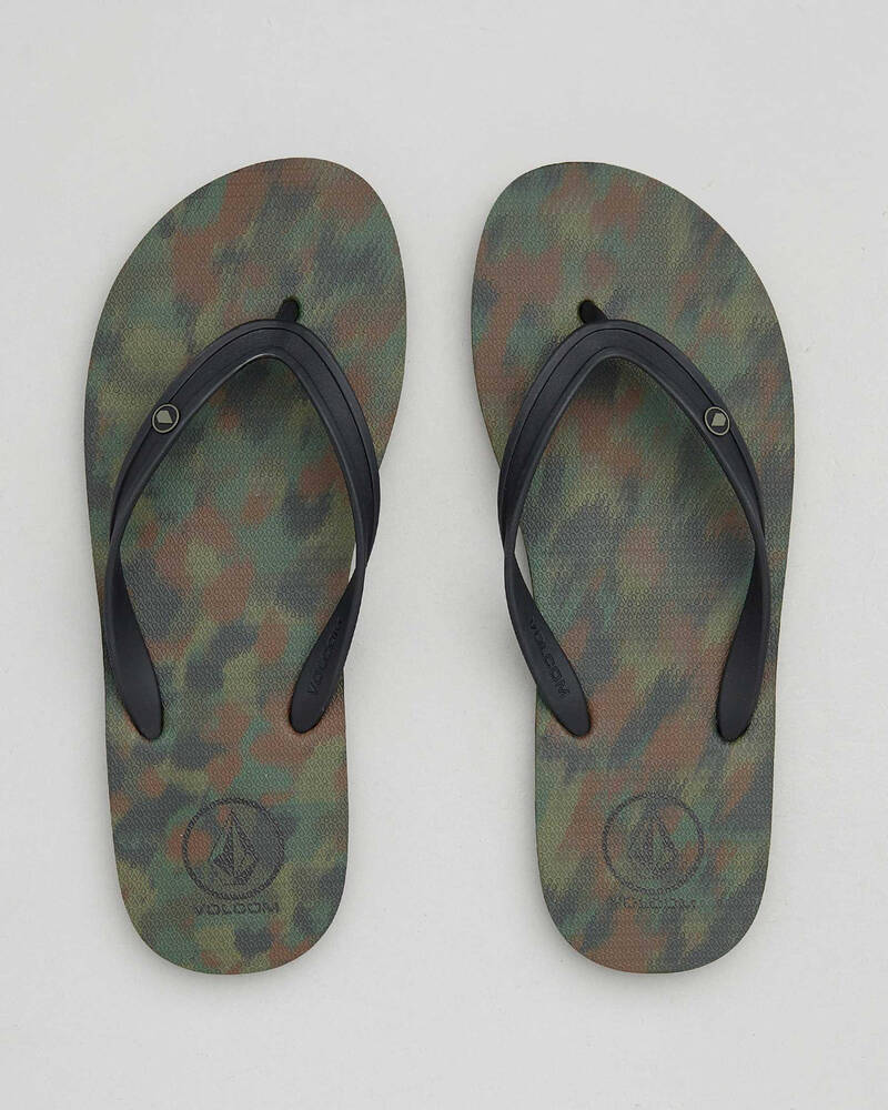 Volcom Rocker 2 Solid Thongs for Mens