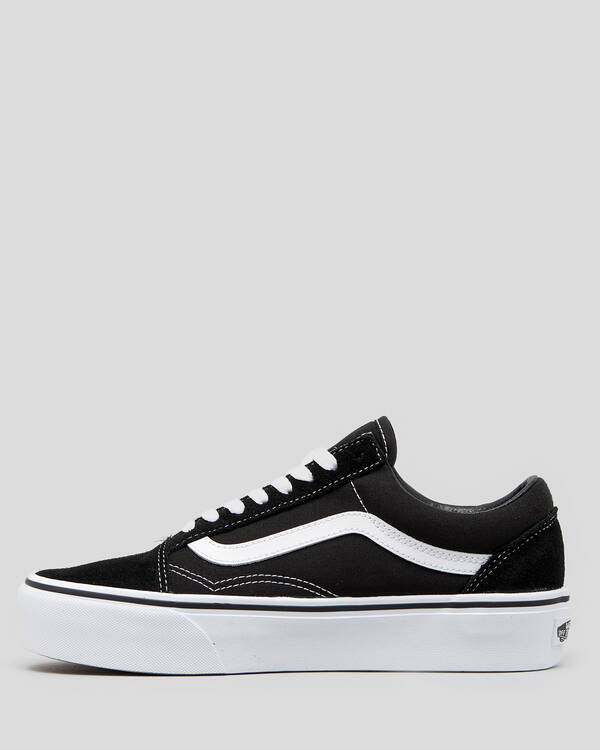 Vans Womens Old Skool Platform Shoes for Womens