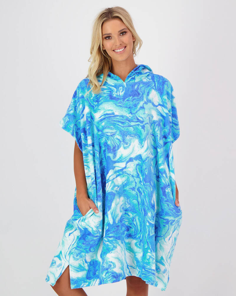 Topanga Coastal Shores Hooded Towel for Womens