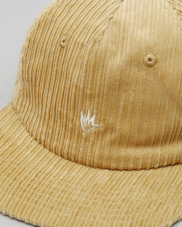 Afends Killer Wale Corduroy Snapback Cap for Mens