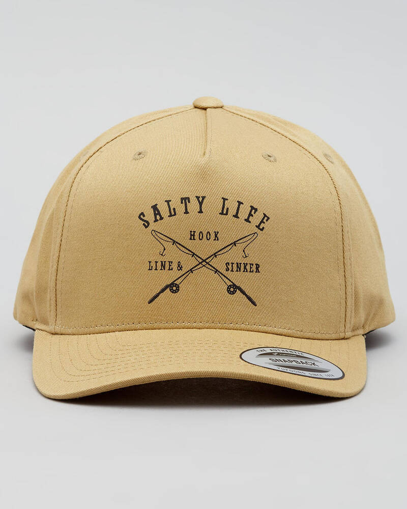 Salty Life Sinker Snapback Cap for Mens