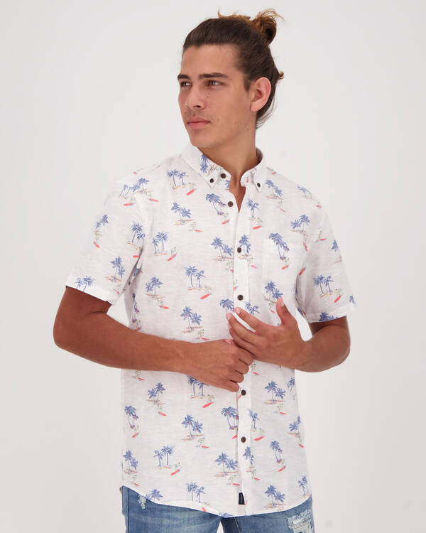 Academy Brand Crescent Short Sleeve Shirt for Mens