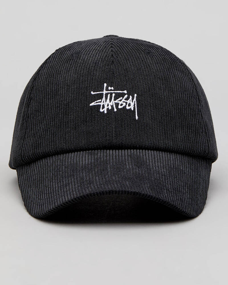 Stussy Graffiti Cord Low Pro Cap for Womens