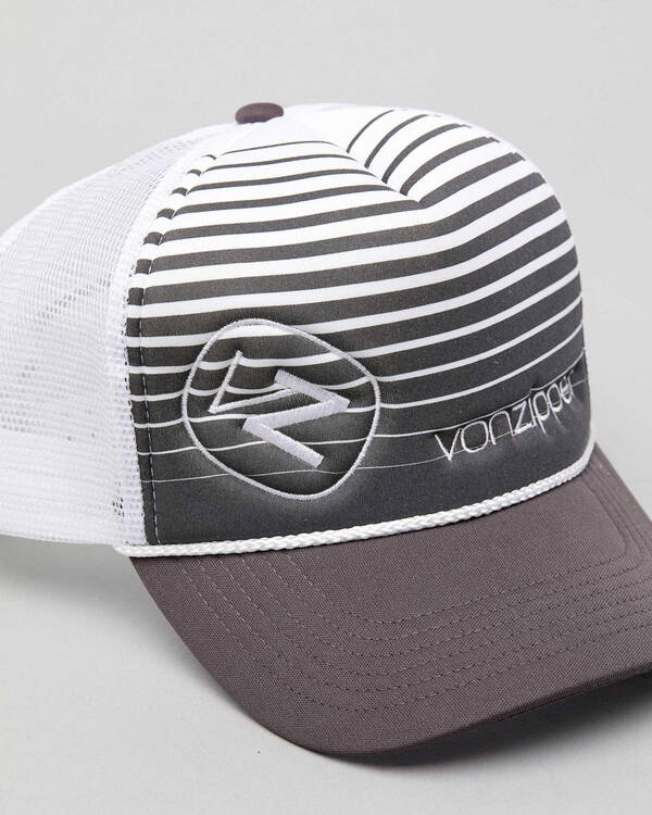 VonZipper Moby Coloured Lines Trucker Cap for Mens