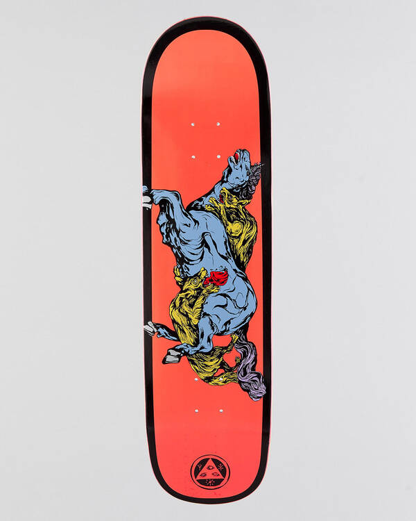 Welcome Skateboards Goodbye Horses on Big Bunyip 8.5" Skateboard Deck for Unisex