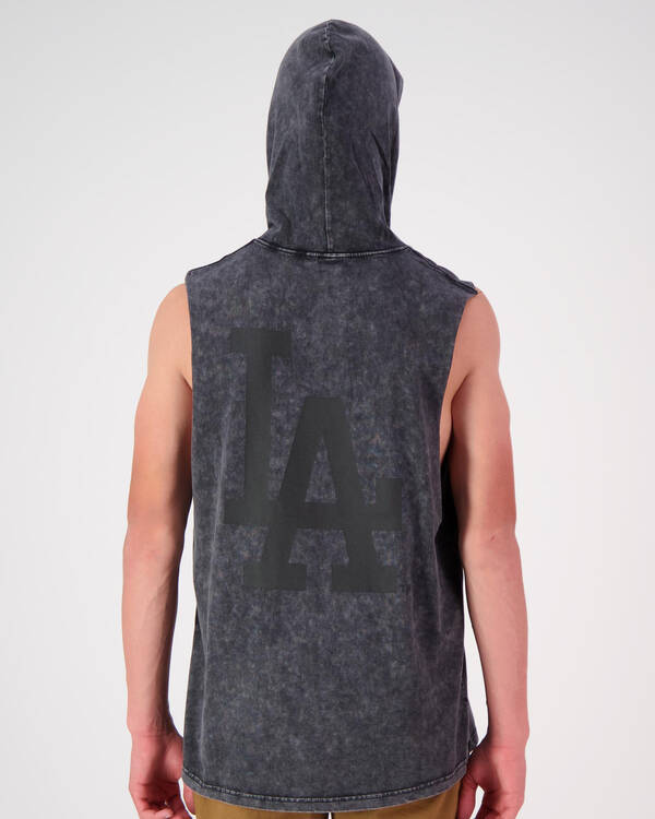 Majestic LA Vincennes Hooded Muscle Tank for Mens