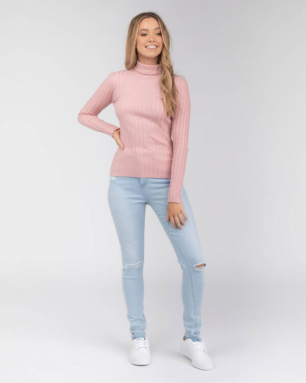 Back To Basics Late Bloomer Knit Top for Womens