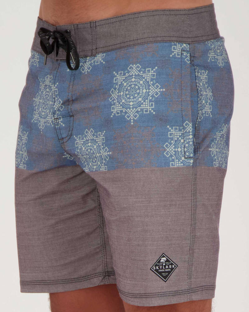 Skylark Frond Board Shorts for Mens