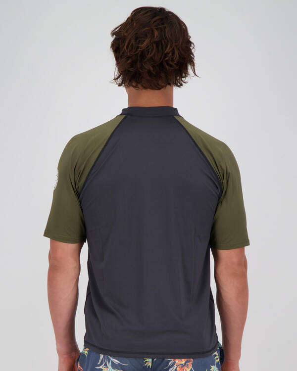 Rip Curl Shockwave Rash Vest for Mens