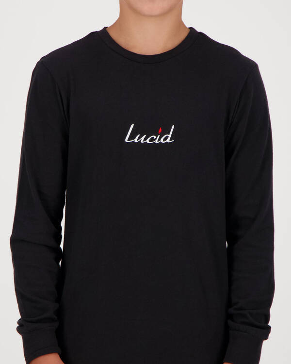 Lucid Boys Vacant Long Sleeve T-Shirt for Mens